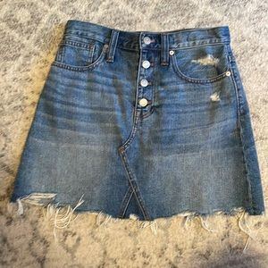 Madewell Denim Skirt